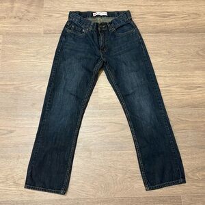 Levi’s 505‎ Regular Fit Jeans Women’s 12 Reg W26 L26 Dark Wash Straight Leg